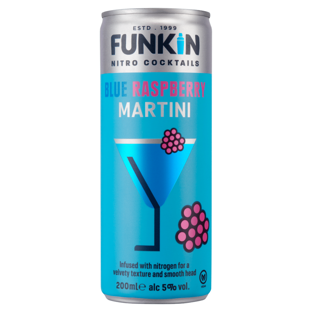 Funkin Nitro Cocktails Blue Raspberry Martini 200ml