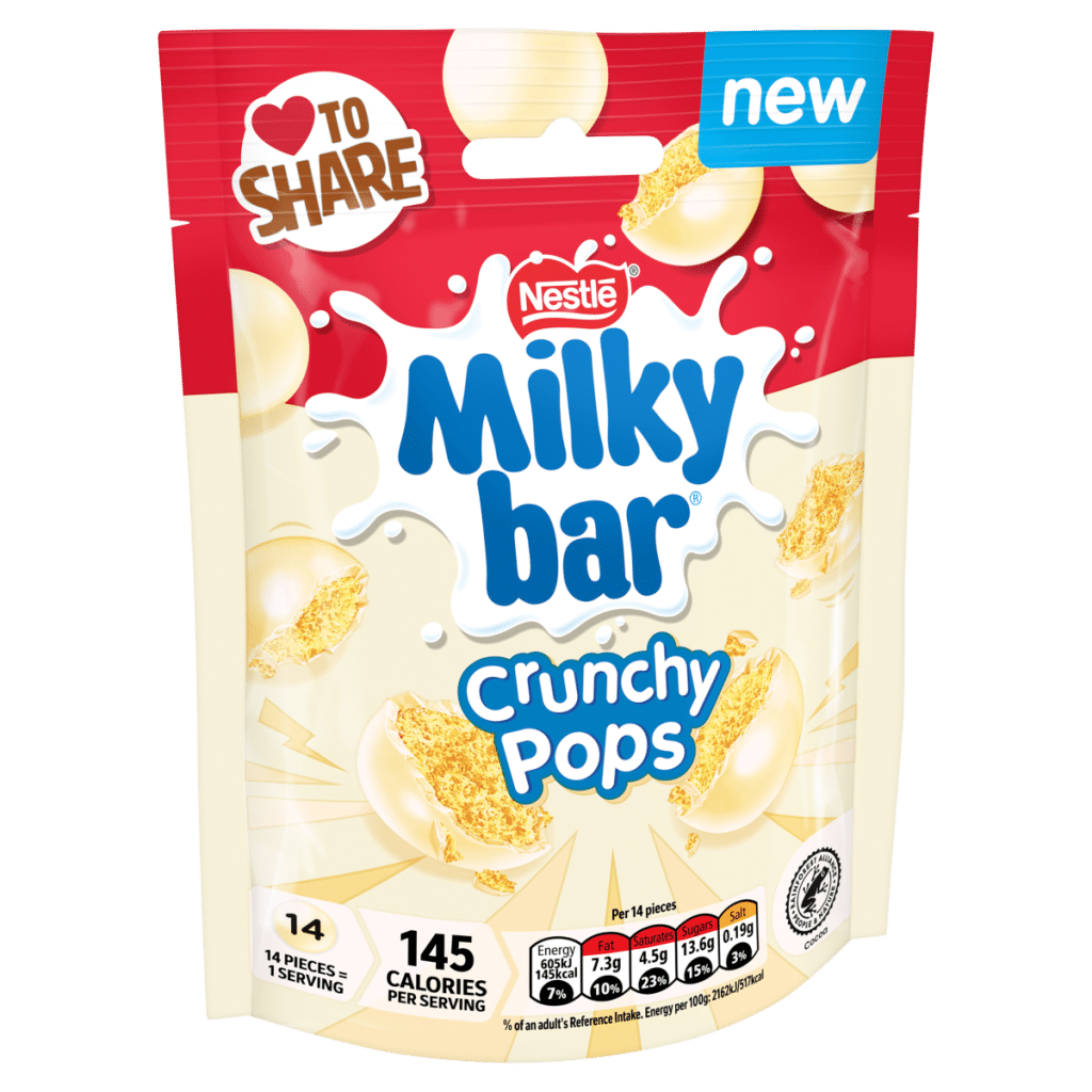 Milkybar Crunchy Pops 90g