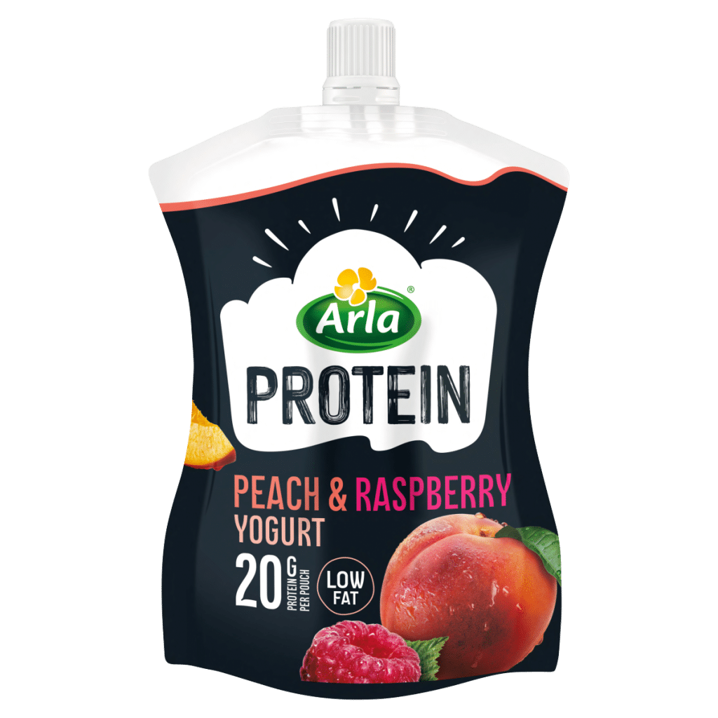 Arla Protein Peach & Raspberry Yogurt 200g