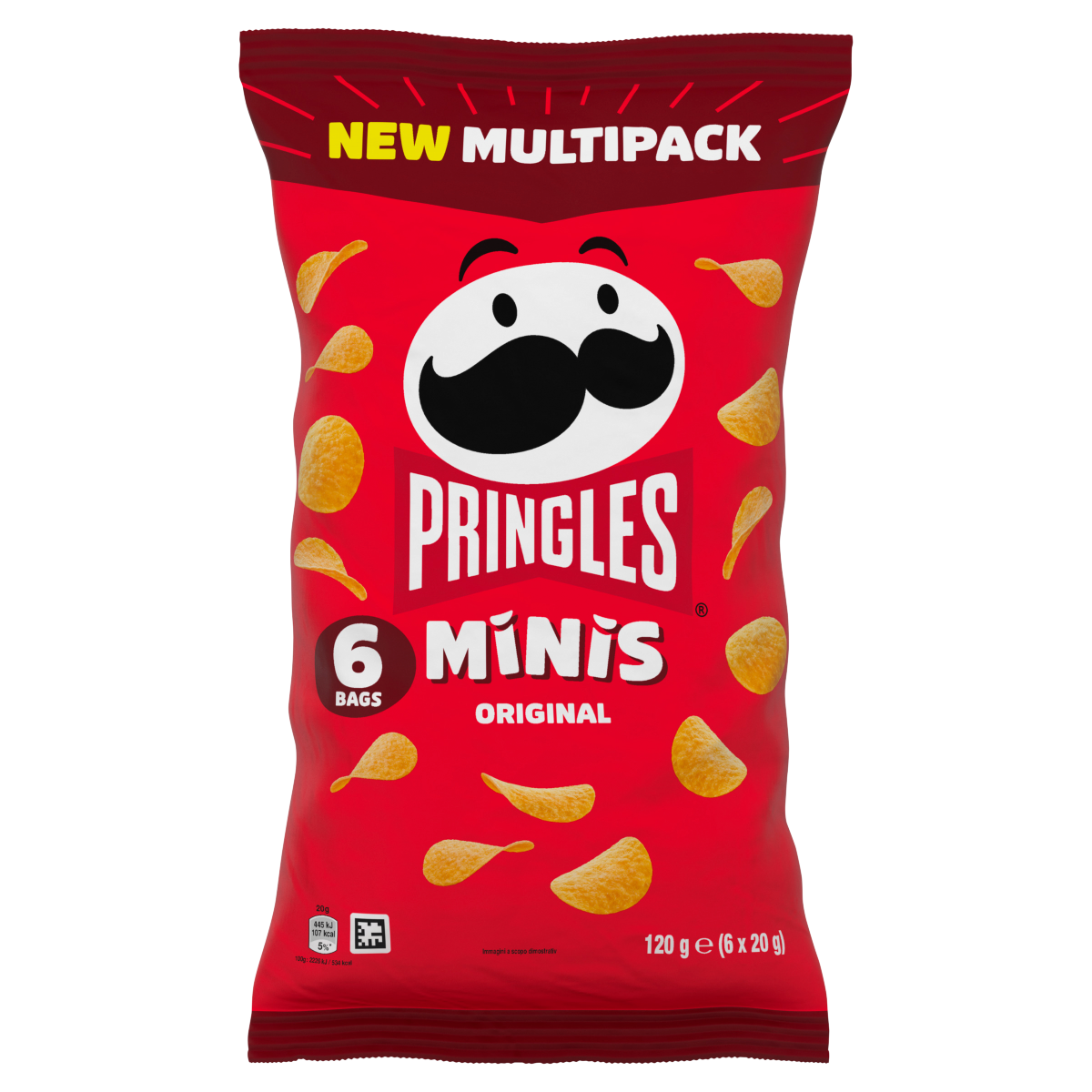 Pringles Minis Original 120g (6 x 20g)