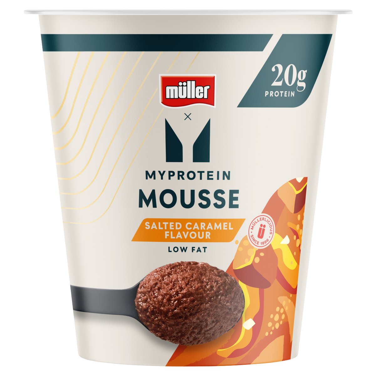 Müller Myprotein Salted Caramel Flavor Mousse 200g
