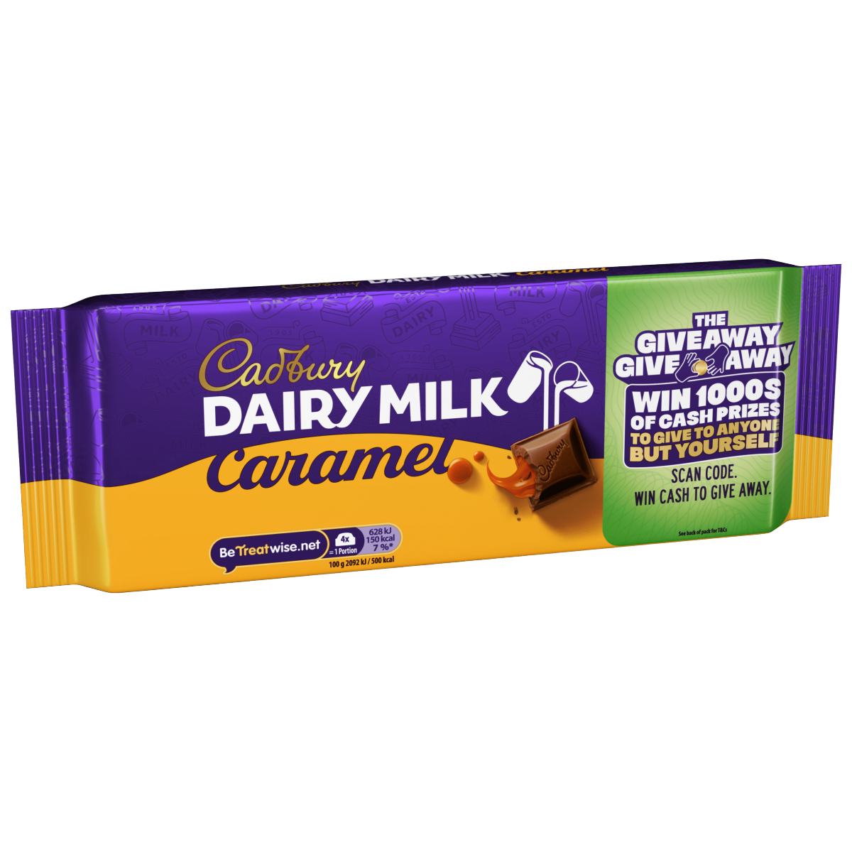 Cadbury Dairy Milk Caramel Chocolate Bar 180 g