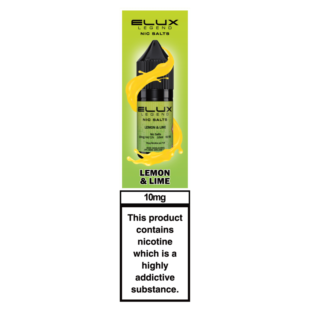 Elux Legend Nic Salts Lemon & Lime 10mg