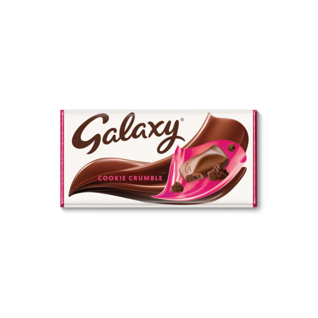 Galaxy Cookie Crumble Milk Chocolate Bar 114g
