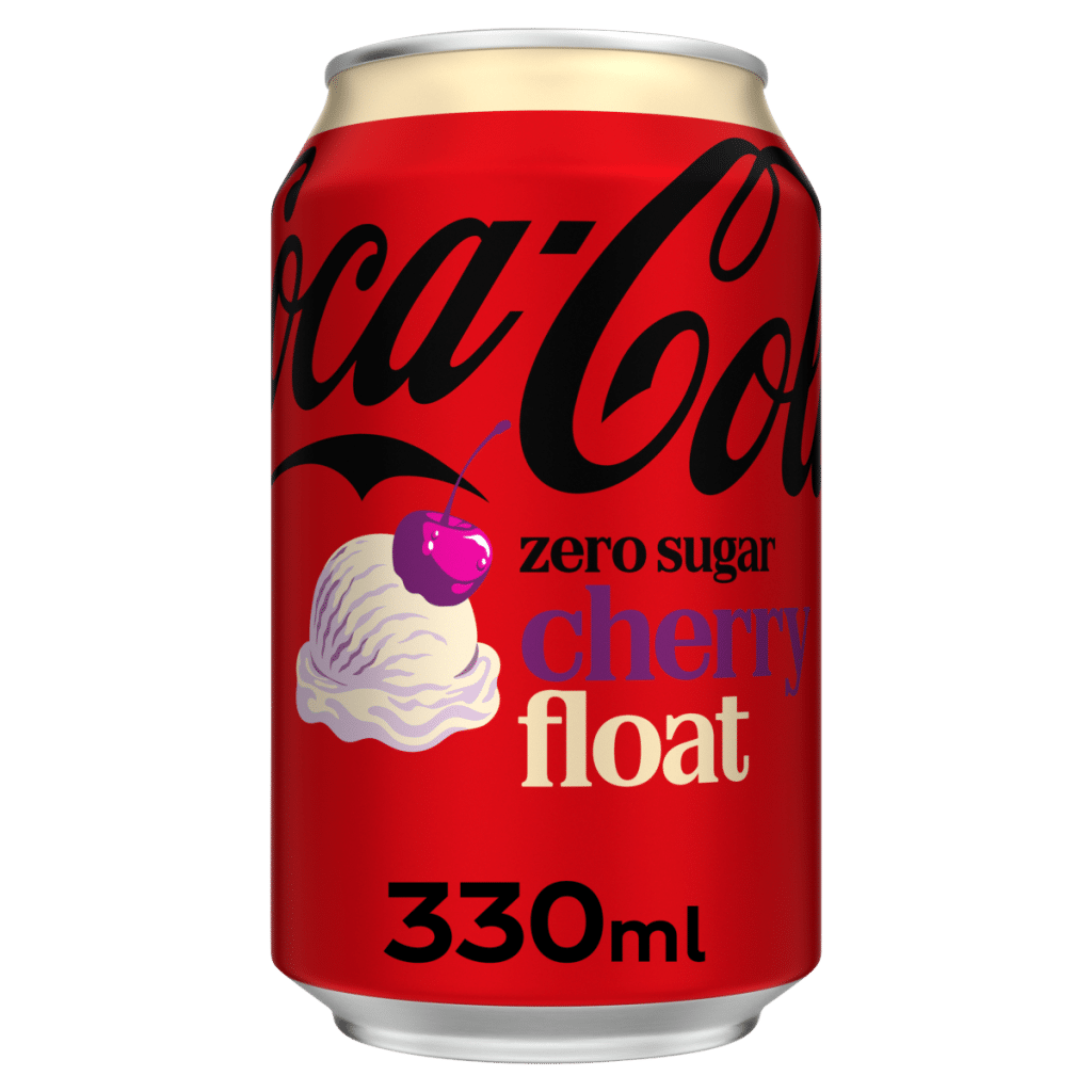 Coca-Cola Zero Sugar Cherry Float 330ml Can