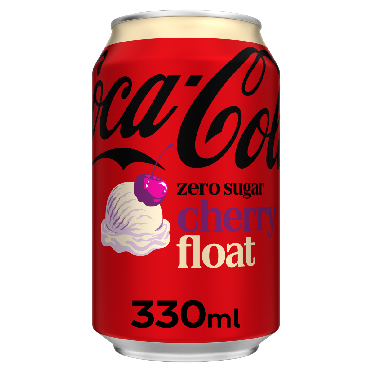 Coca-Cola Zero Sugar Cherry Float 330ml Can