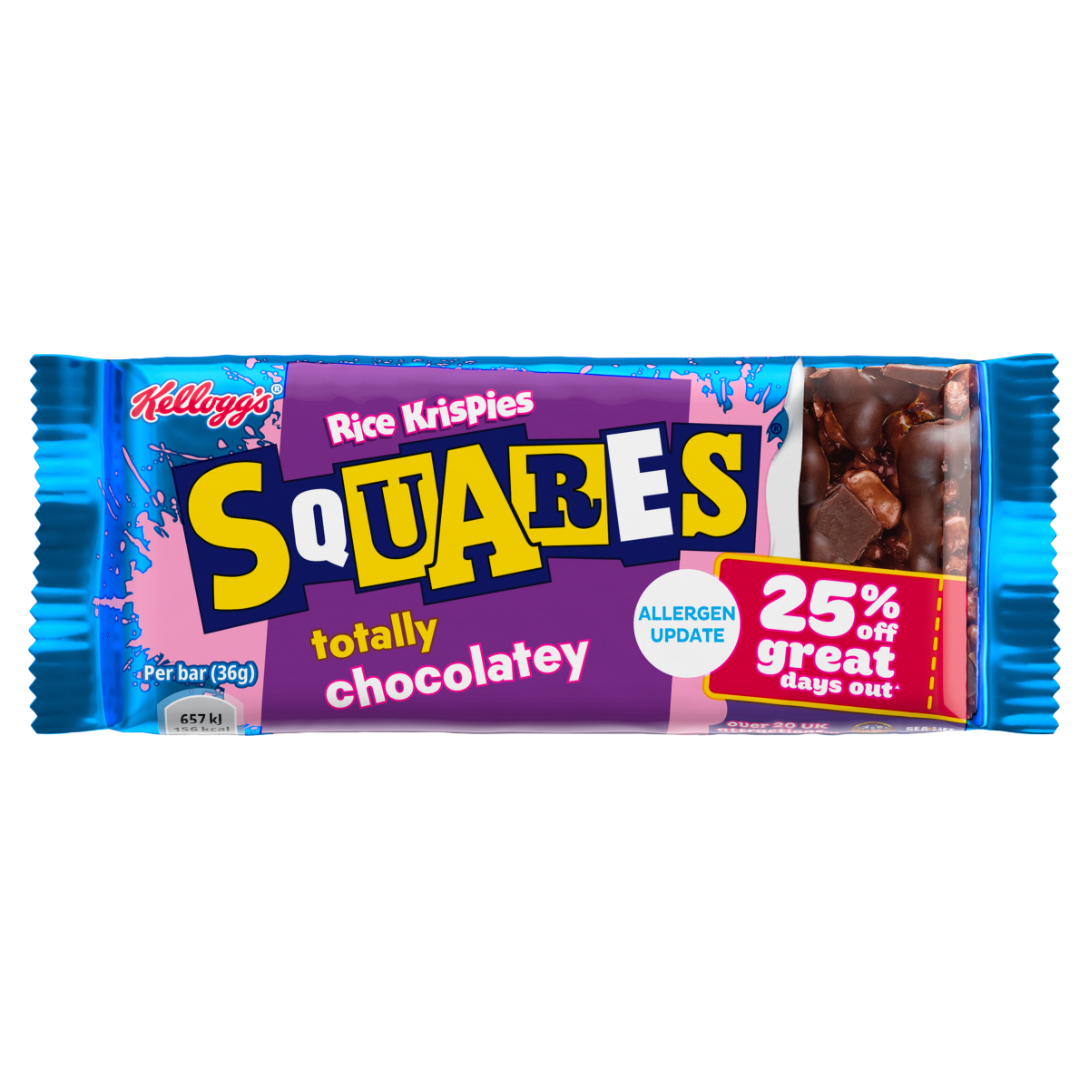 Kellogg’s Rice Krispies Squares Totally Chocolatey 36g