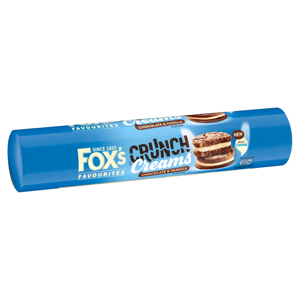 Fox’s Favourites Crunch Creams Chocolate & Vanilla Flavour 200g