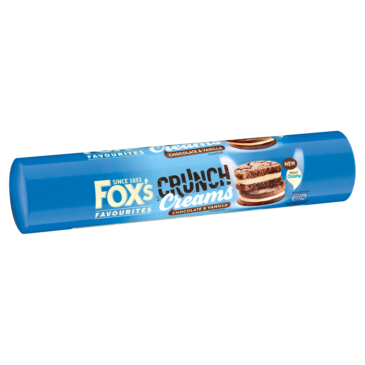 Fox’s Favourites Crunch Creams Chocolate & Vanilla Flavour 200g