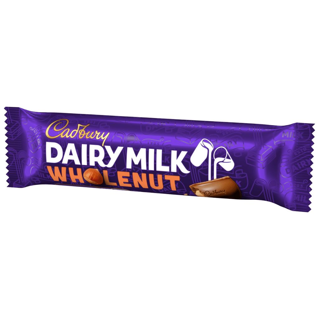 Cadbury Dairy Milk Wholenut Chocolate Bar 47 g