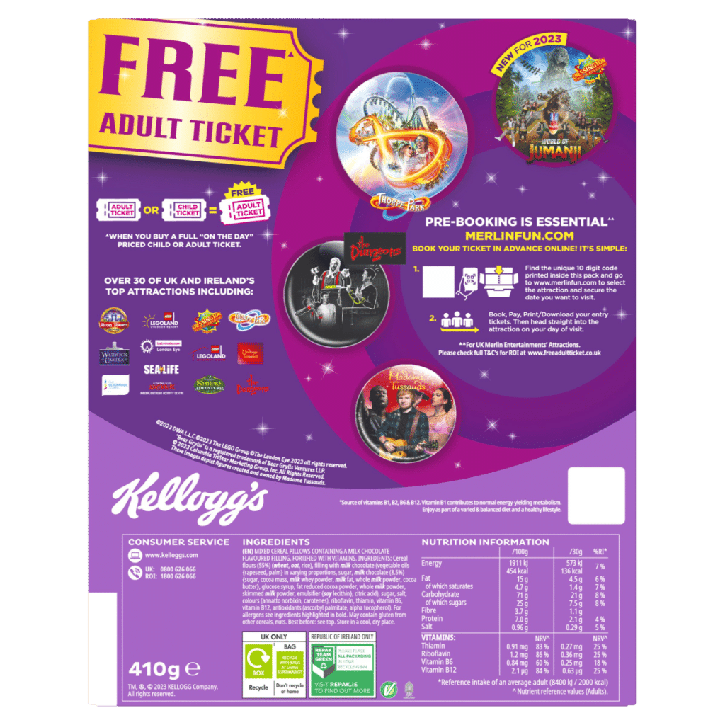Kellogg’s Krave Milk Chocolate 410g