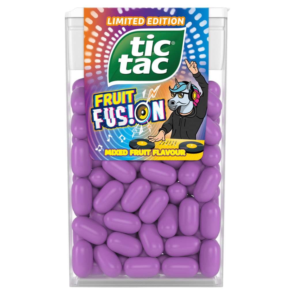Tic Tac Limited Edition Fruit Fusion Mixed Fruit Flavour 49g