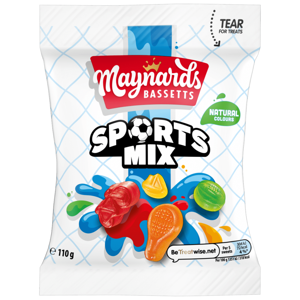 Maynards Bassetts Sports Mix Candy 110g