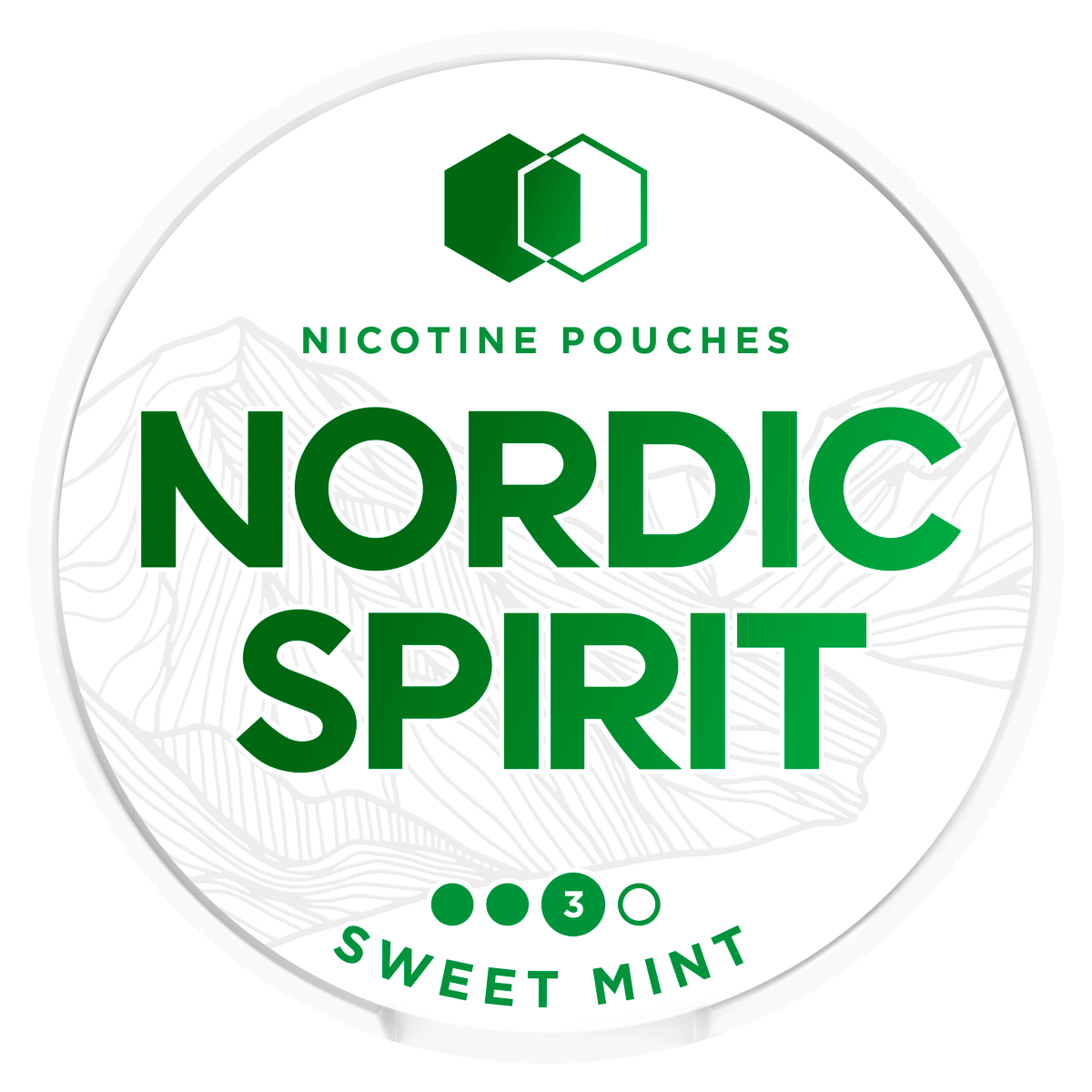 Nordic Spirit Sweet Mint Strong Nicotine Pouches