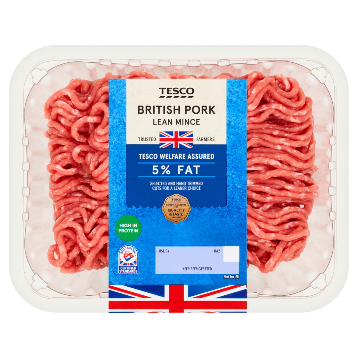Tesco British Pork Lean Mince 500g