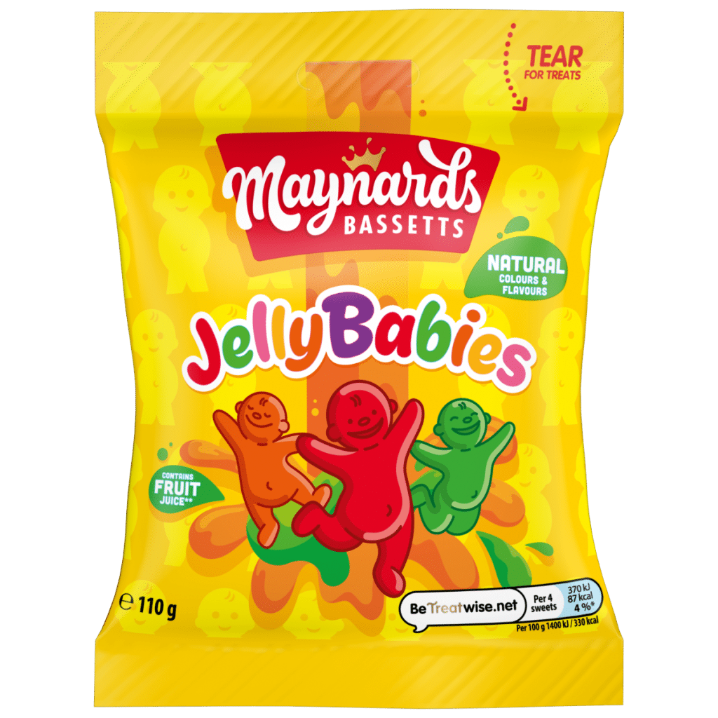 Maynards Bassetts Jelly Babies Candy 110g