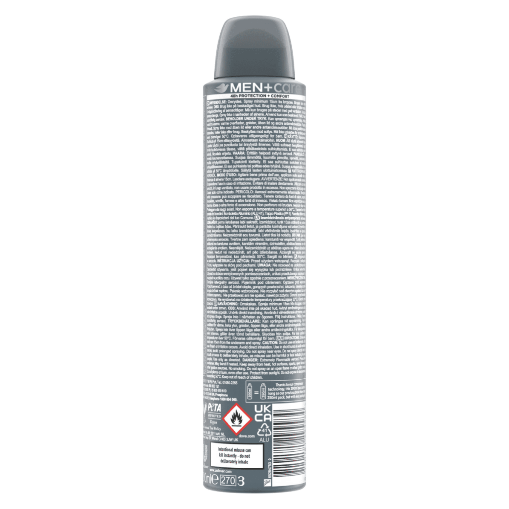 Dove Men+Care Classic Anti-Perspirant Aerosol 200 ml