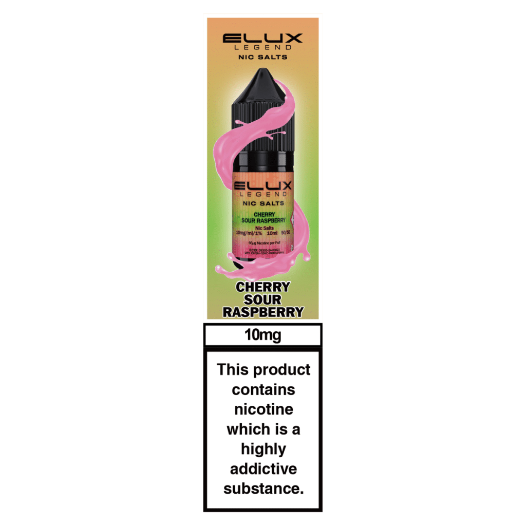 Elux Legend Nic Salts Cherry Sour Raspberry 10mg