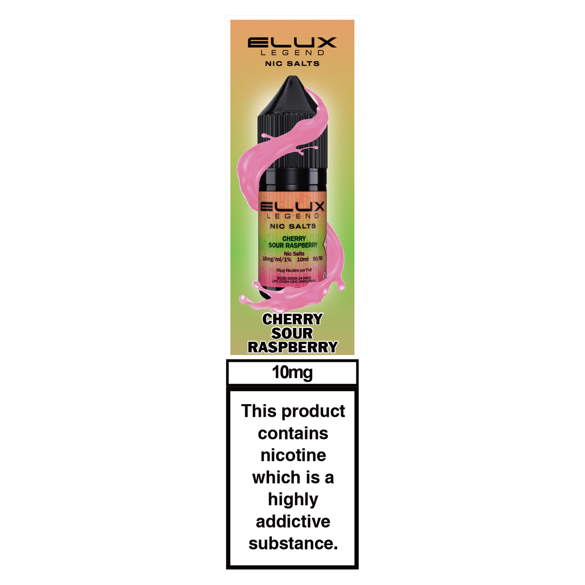 Elux Legend Nic Salts Cherry Sour Raspberry 10mg