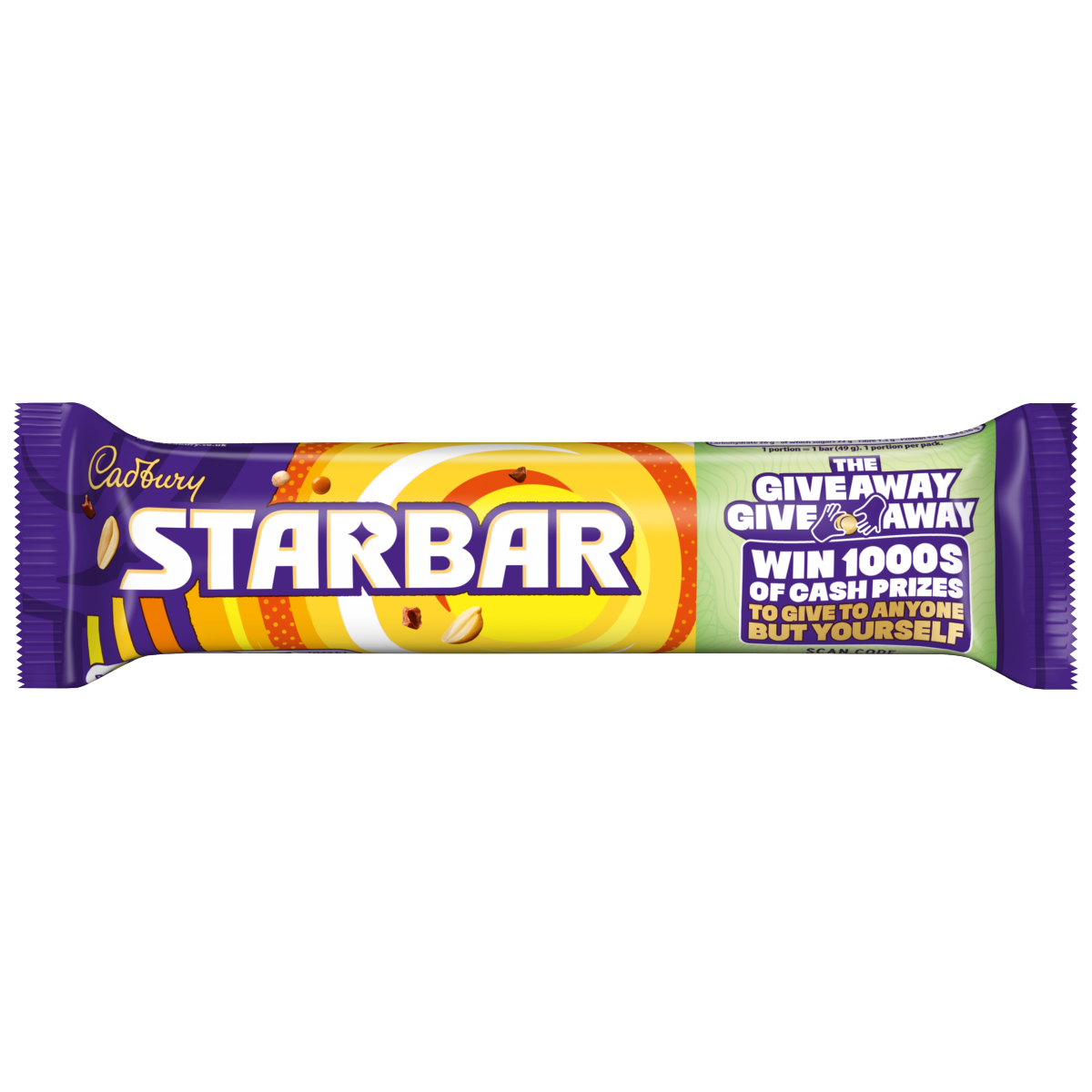 Cadbury Starbar Milk Chocolate Bar 49 g