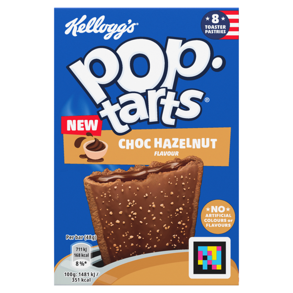 Kellogg’s Pop Tarts Choc Hazelnut Flavour 8 x 48g (384g)