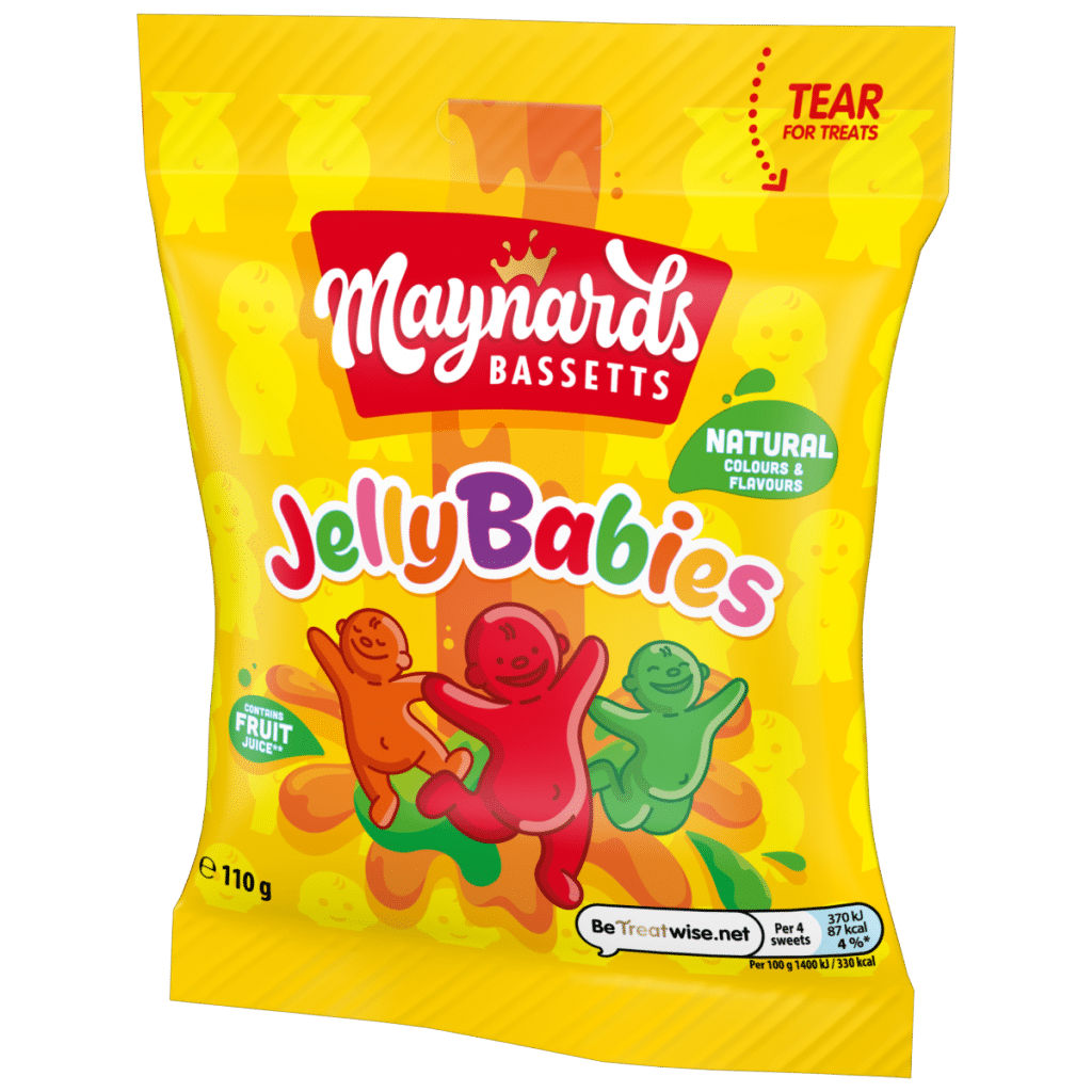 Maynards Bassetts Jelly Babies Candy 110g