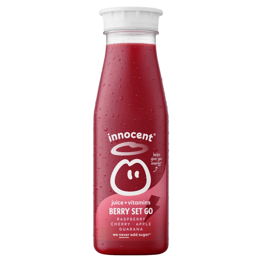 Innocent Berry Set Go Raspberry, Cherry, Apple Guarana +Vitamins 330ml