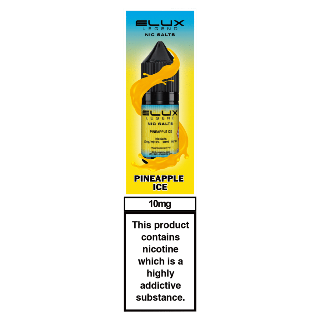 Elux Legend Nic Salts Pineapple Ice 10mg