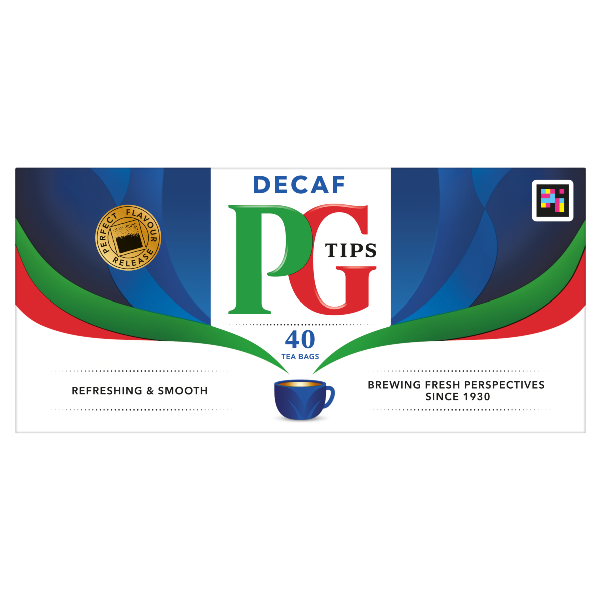 PG Tips 40 Decaf Tea Bags 116g