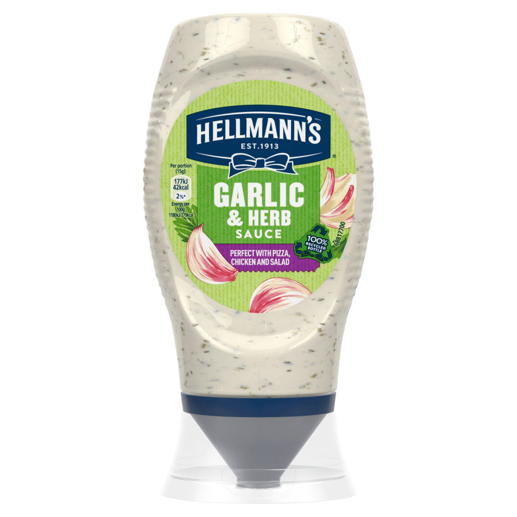 Hellmann’s Garlic & Herb Sauce 260g