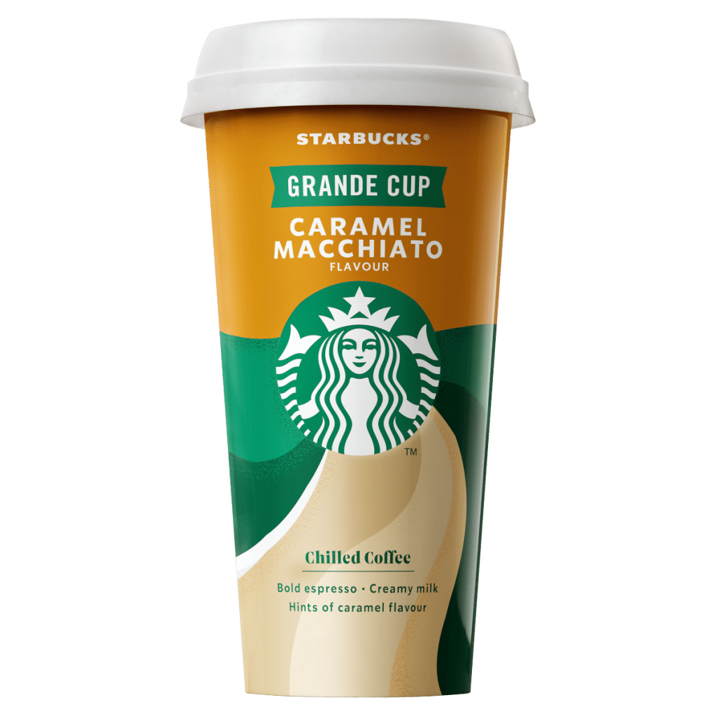 Starbucks Caramel Macchiato Flavour Chilled Coffee 330ml