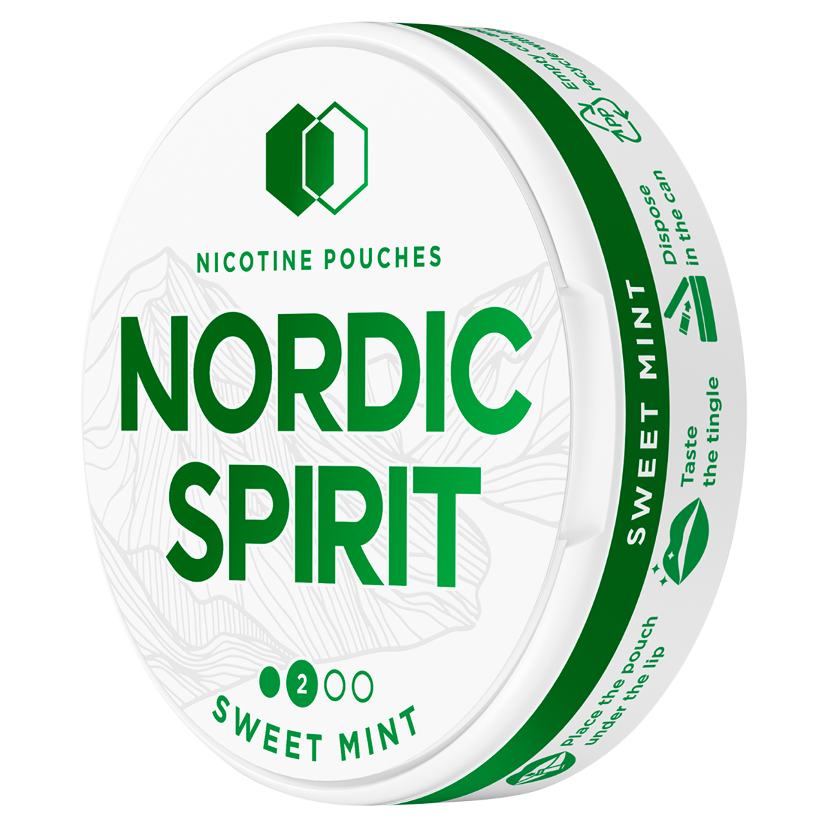 Nordic Spirit Sweet Mint Nicotine Pouches