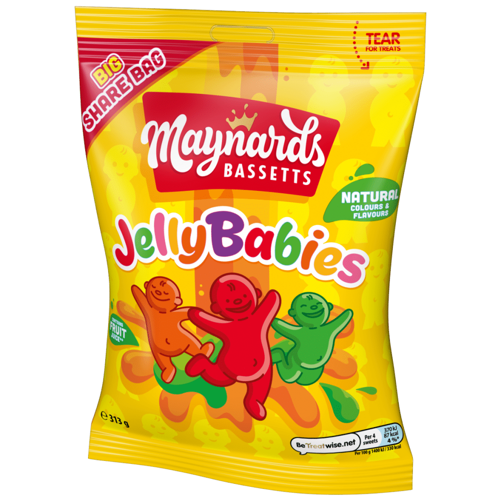 Maynards Bassetts Jelly Babies Candy 313g