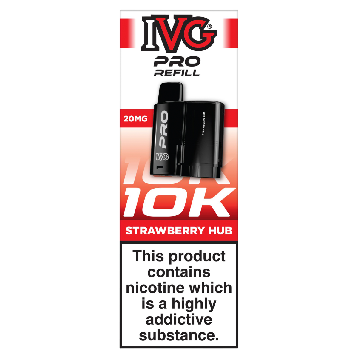 IVG Pro Refill Strawberry Hub 20mg/ml