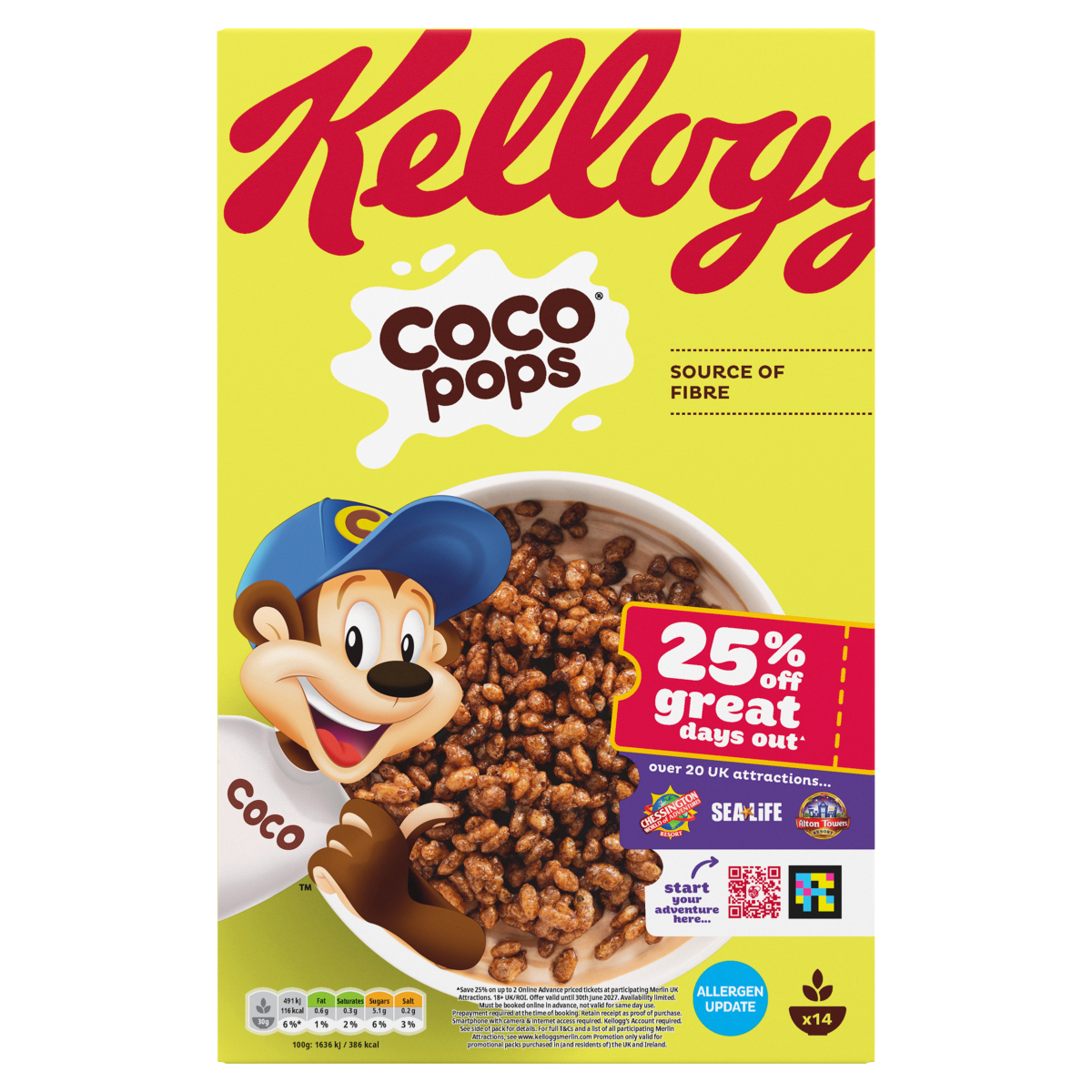 Kellogg’s Coco Pops 420g