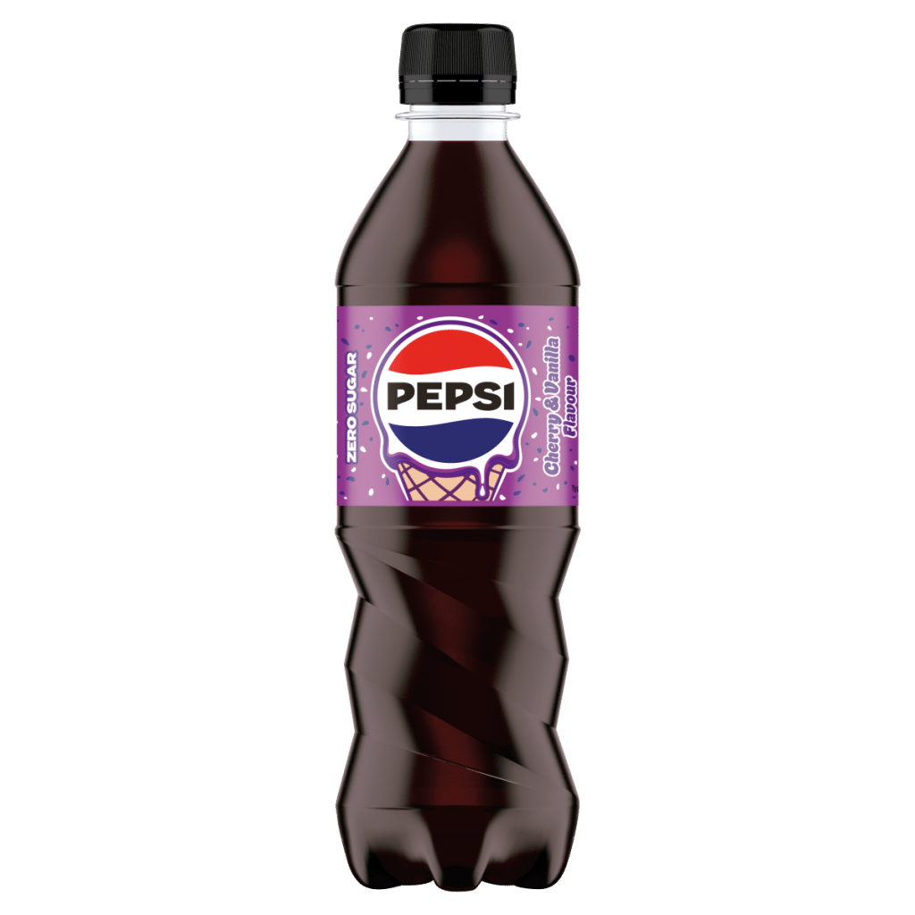Pepsi Zero Sugar Cherry & Vanilla Flavour 500ml