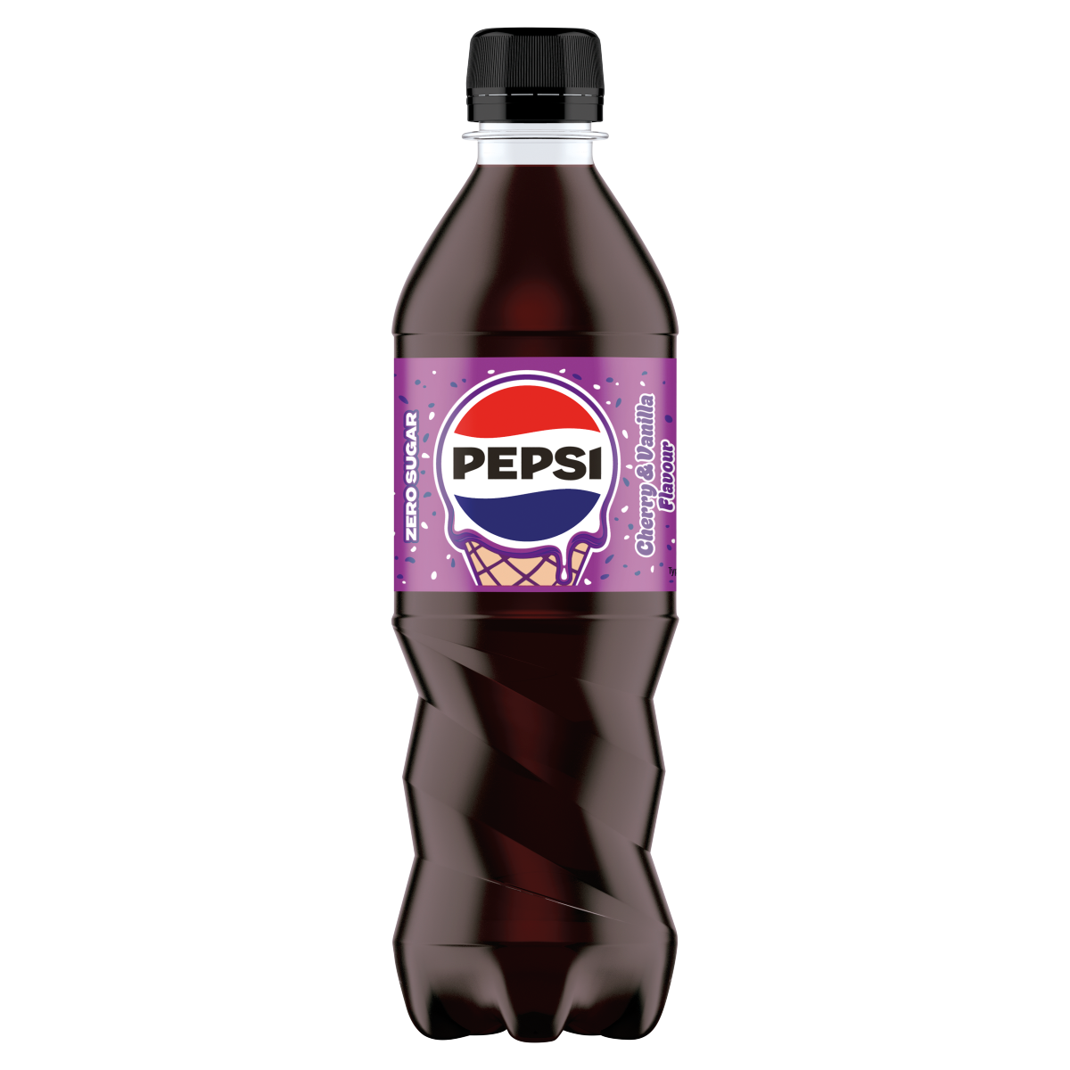 Pepsi Zero Sugar Cherry & Vanilla Flavour 500ml