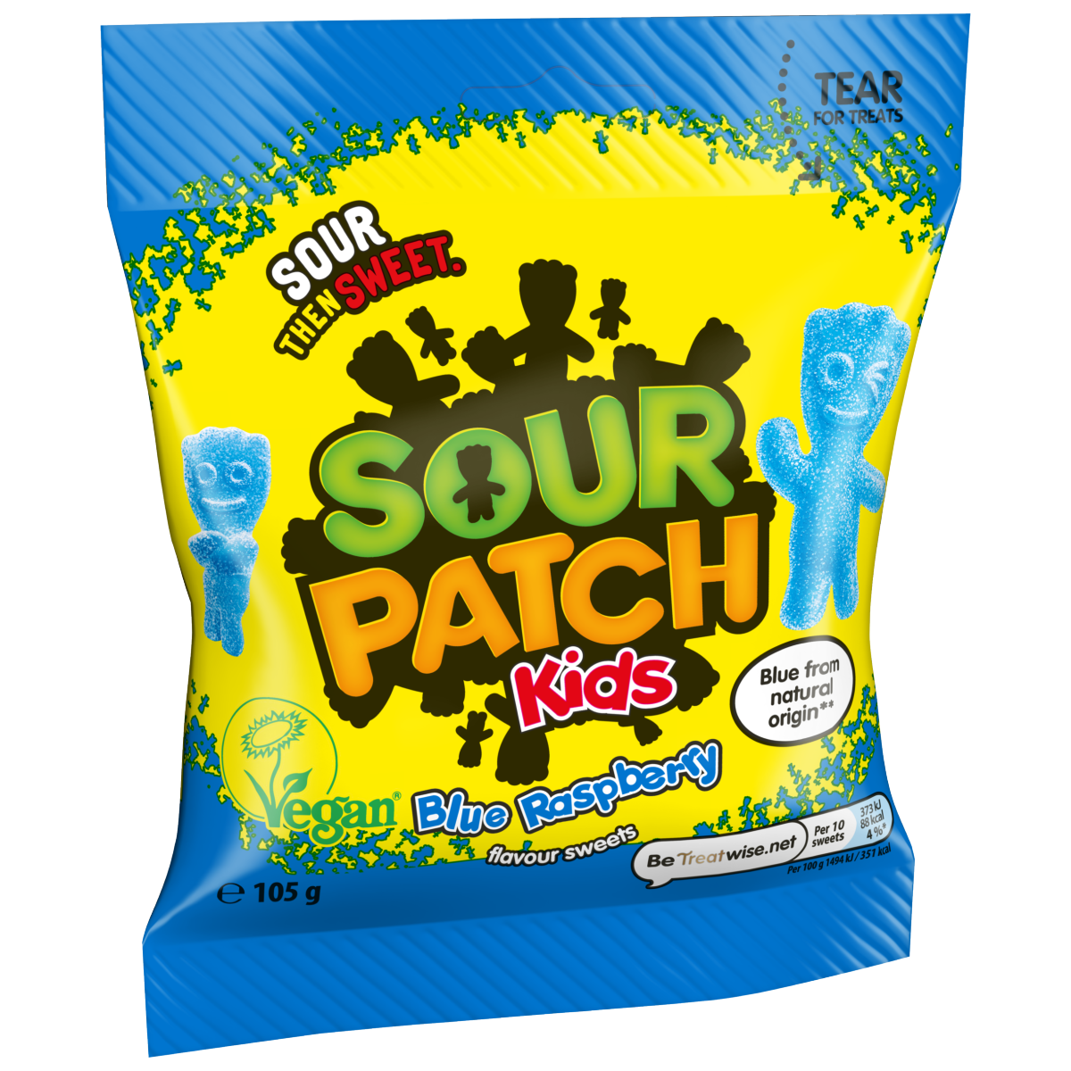 Sour Patch Kids Blue Raspberry Candy 105g
