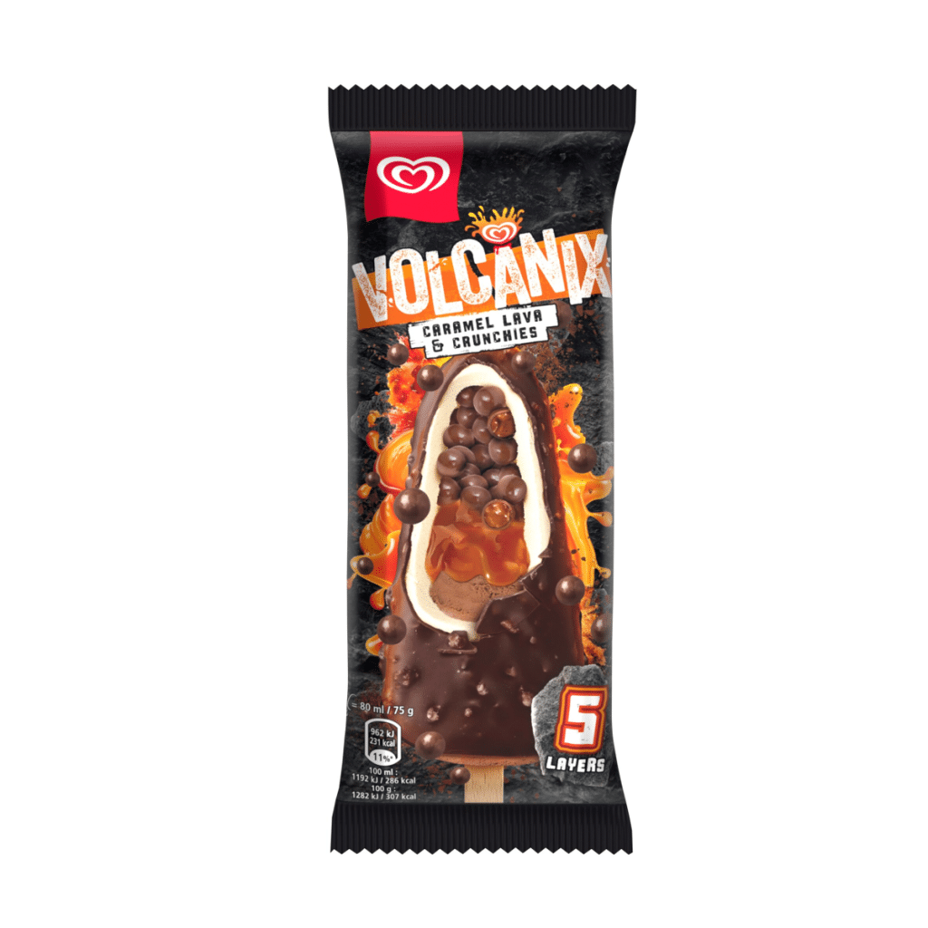 Heartbrand Volcanix Ice Cream Stick 80 ml