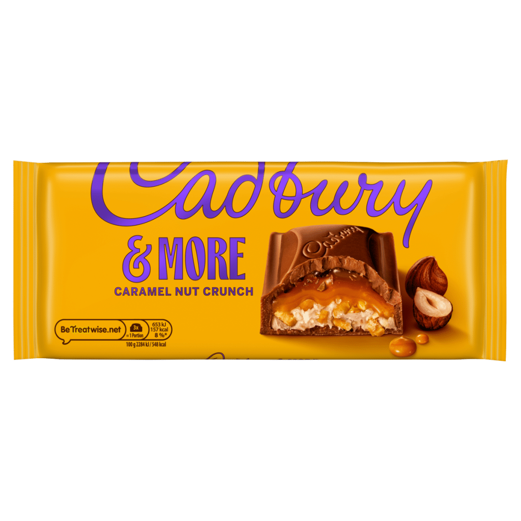 Cadbury & More Caramel Nut Crunch 200g