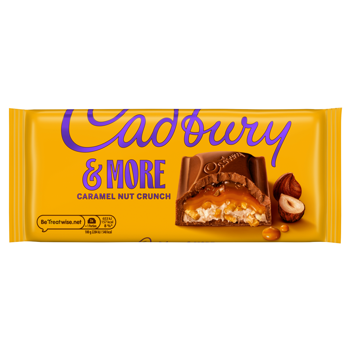 Cadbury & More Caramel Nut Crunch 200g