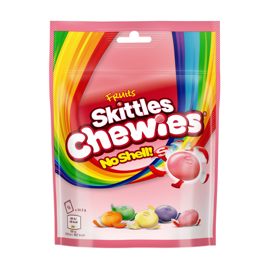 Skittles Chewies Fruits Sweets Pouch Bag 137g