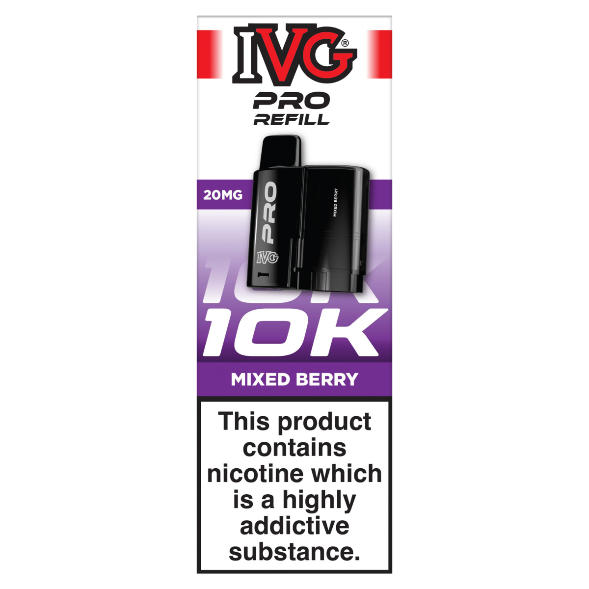 IVG Pro Refill Mixed Berry 20mg/ml