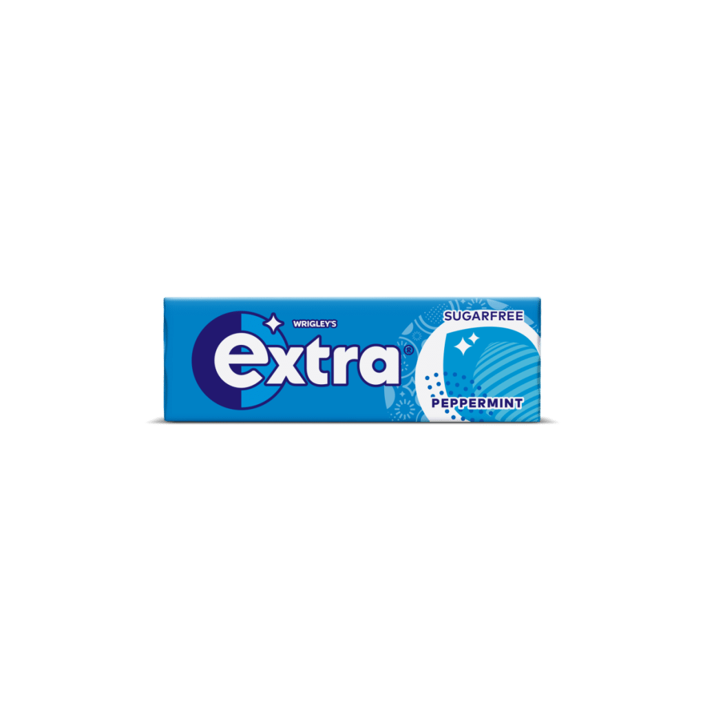 Extra Peppermint Sugarfree Chewing Gum 10 Pieces