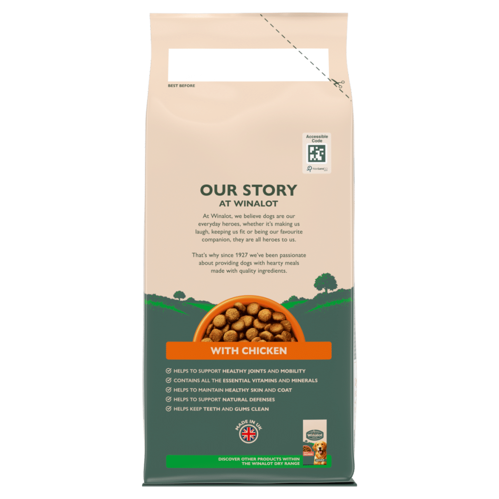 WINALOT Chicken Dry Dog Food 2kg