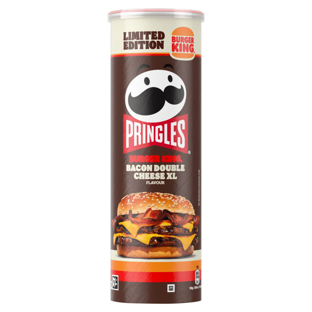 Pringles Burger King Bacon Double Cheese XL Flavour 165g