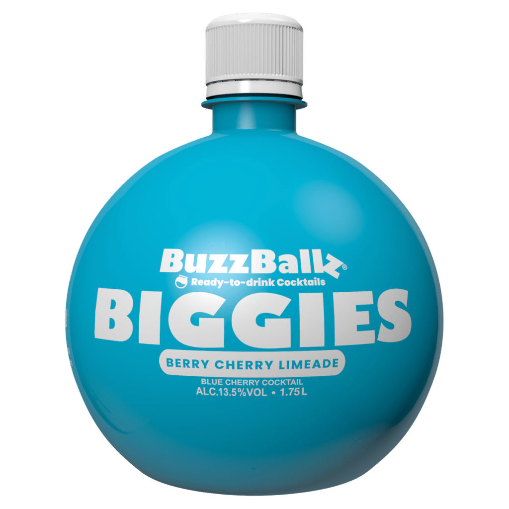 BuzzBallz Biggies Berry Cherry Limeade Blue Cherry Cocktail 1.75L