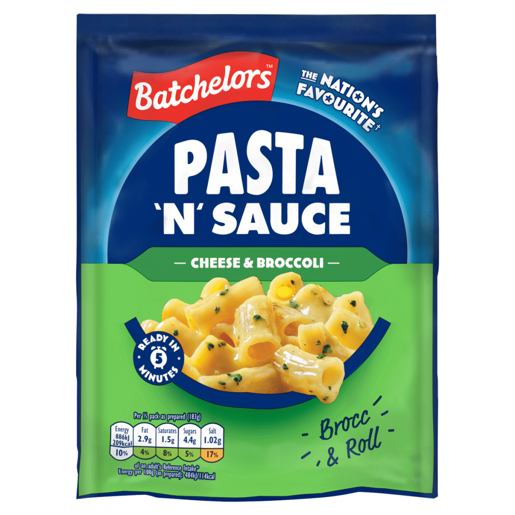Batchelors Pasta ‘N’ Sauce Cheese & Broccoli 99g