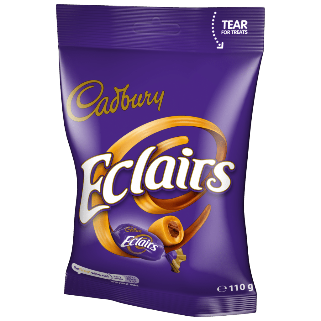Cadbury Eclairs Sugar Confectionery 110g