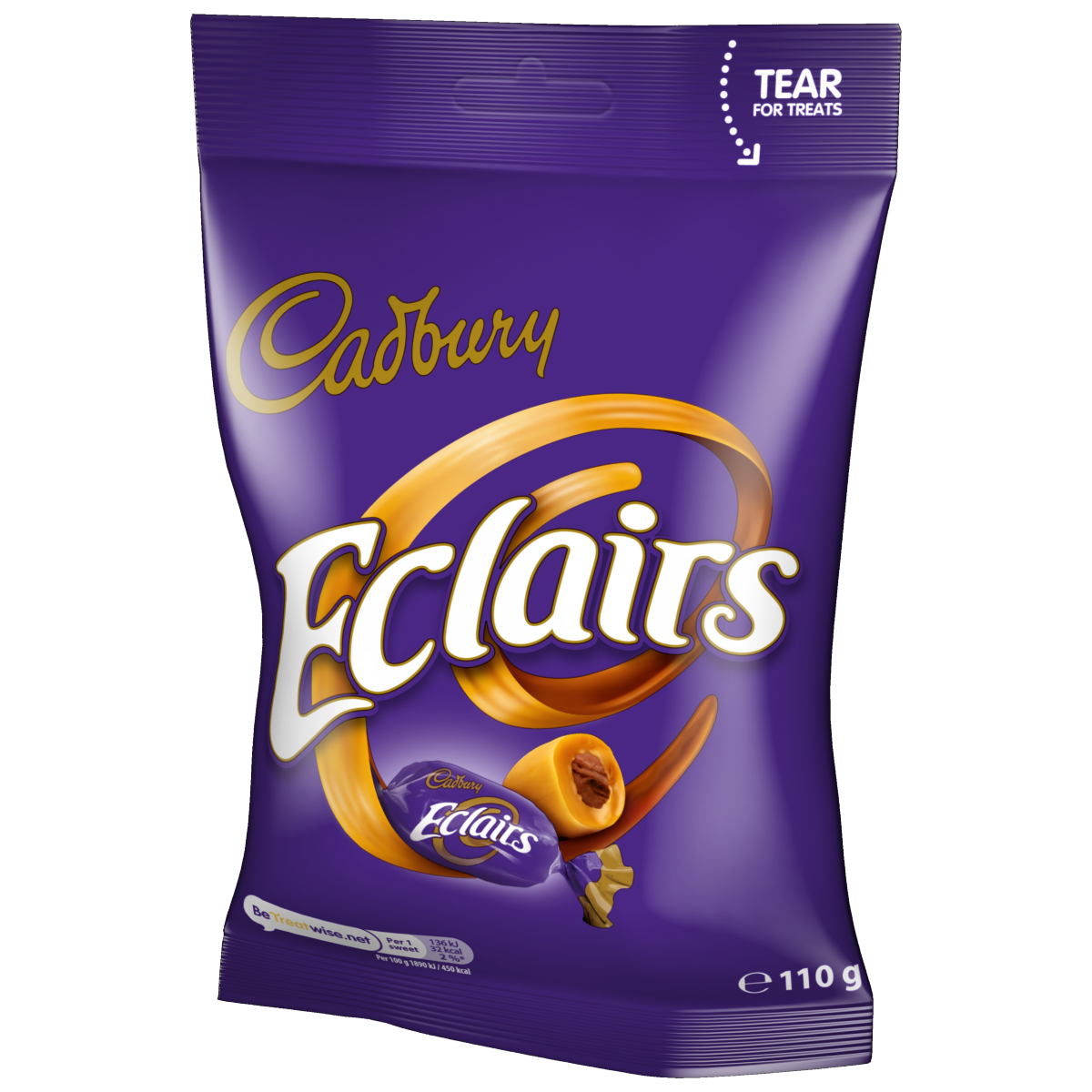Cadbury Eclairs Sugar Confectionery 110g